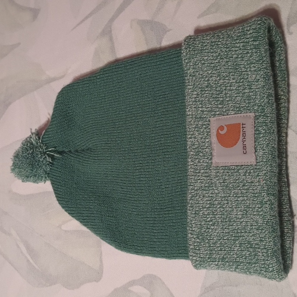 Carhartt Green Knit Beanie - Picture 3 of 10